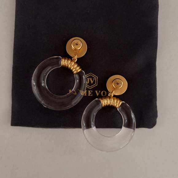 NWOT Julie Vos Marlowe Statement Earring Price Firm - Picture 4 of 6